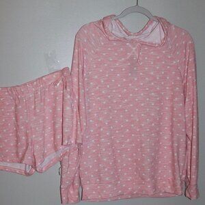 TART Intimates 2 pc Mila Hoodie & Short Set Size L